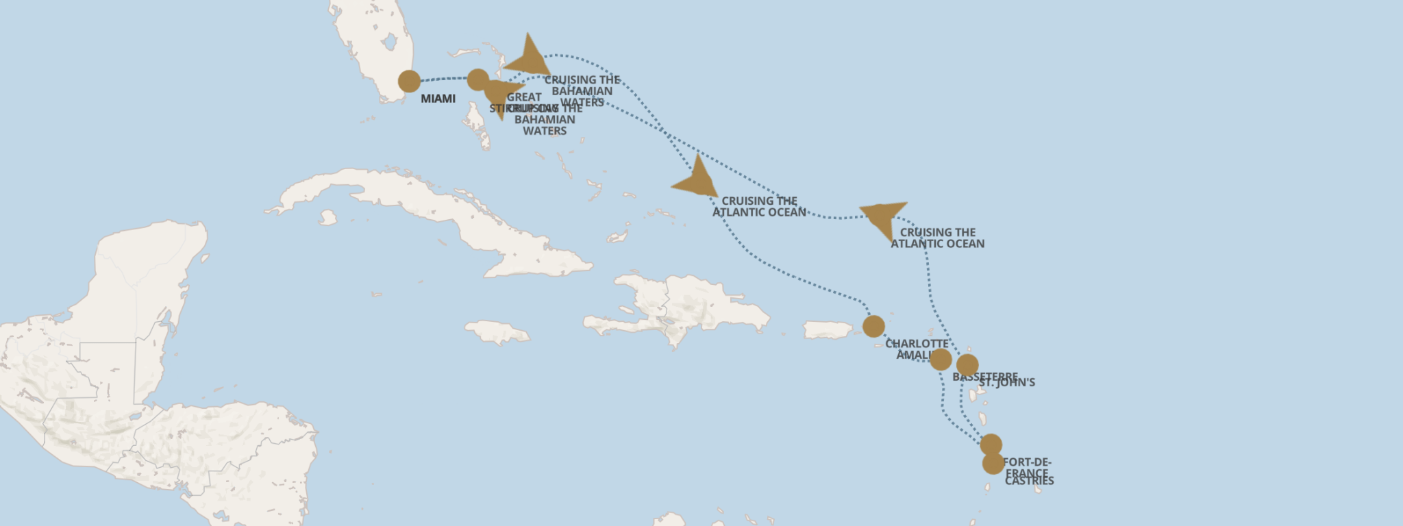 2025 Fall Caribbean Sectional Best Bridge at Sea! Go Away Travel